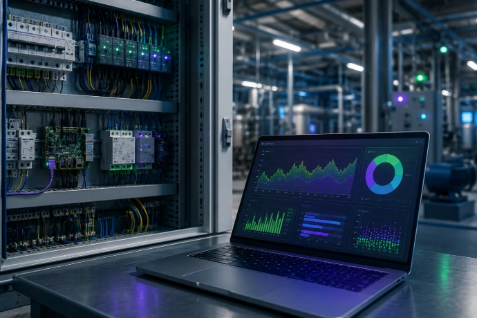 Ipari almérés és dashboard