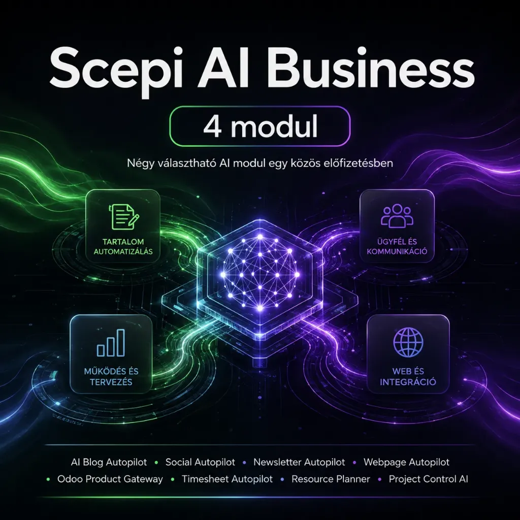 Scepi AI Business – 4 modul
