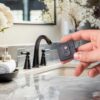 Shelly BLU H&T kültéri Bluetooth páratartalom és hőmérséklet szenzor, fekete színű