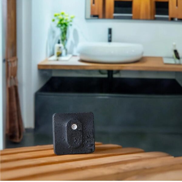 Shelly BLU H&T kültéri Bluetooth páratartalom és hőmérséklet szenzor, fekete színű
