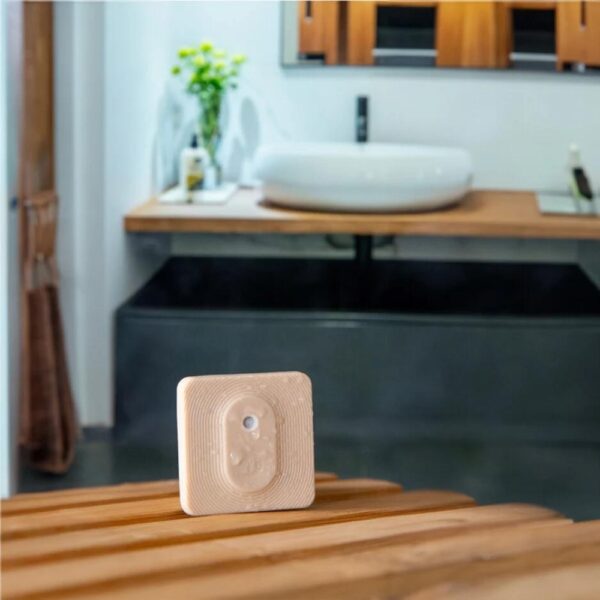 Shelly BLU H&T kültéri Bluetooth páratartalom és hőmérséklet szenzor, mokka színű