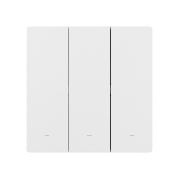 Sonoff M5 Matter 3 áramkörös, okos villanykapcsoló, fehér (M5-3C-86W)