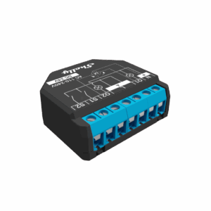 Shelly PLUS 2PM WiFi + Bluetooth, két áramkörös okosrelé, áramfogyasztás-méréssel