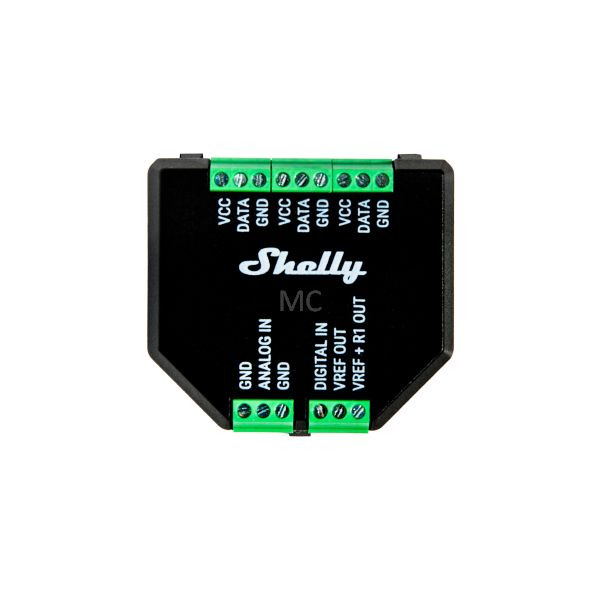 Shelly szenzor adapter Shelly PLUS relékhez (DS18B20 hőmérséklet-érzékelő, és más szenzorok csatlakoztatásához)