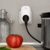 Shelly Plug WiFi-s okoskonnektor, fogyasztásmérővel (16A / 3680W)