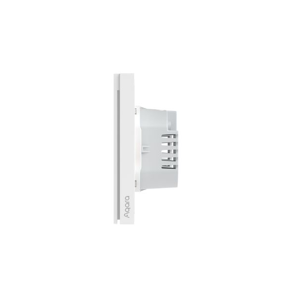 AQARA H1 2 gombos Zigbee 3.0 okos villanykapcsoló (fázis+nulla), fehér