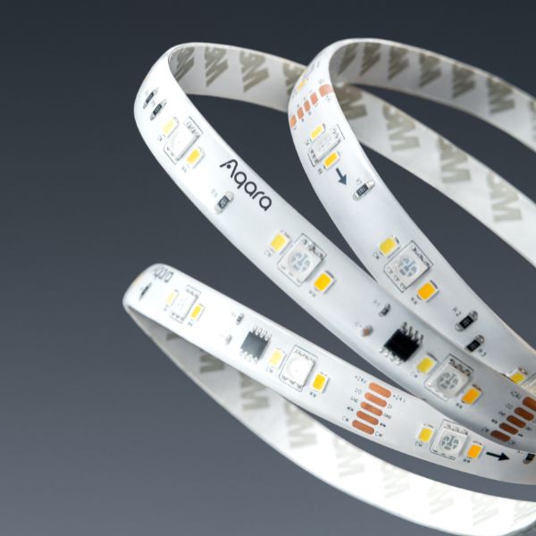 xr:d:DAET9Lc4EEE:4086,j:1459561316946769242,t:23063008 AQARA LED Strip T1 Extension, 1 m RGB CCT IC LED-szalag (Zigbee 3.0)