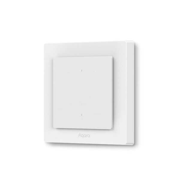 Light Switch H2 EU egy áramkörös, két gombos okos Zigbee + Thread villanykapcsoló