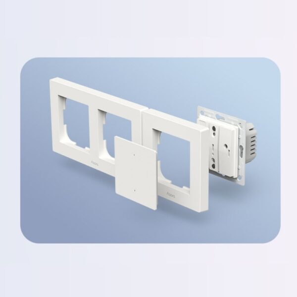 Light Switch H2 EU egy áramkörös, két gombos okos Zigbee + Thread villanykapcsoló