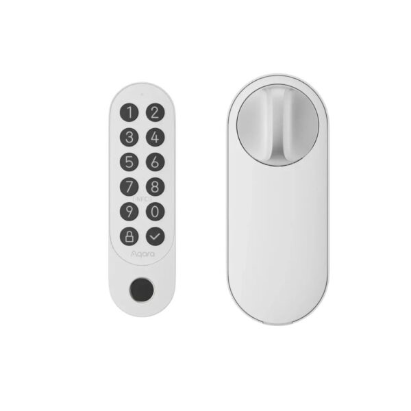 Aqara U200 Smart Lock utólag felszerelhető zárbetét, Matter kompatibilis, fehér színű