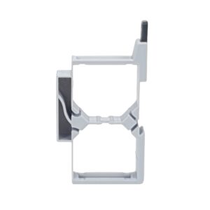 Dupla DIN sín adapter Shelly PLUS, Gen3, Shelly WAVE relékhez és Nous retrofit relémodulokhoz