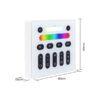 Gledopto GL-W-003Z, 2.4GHz RF vezeték nélküli fali panel, elemes (Gledopto Pro LED termékekhez)
