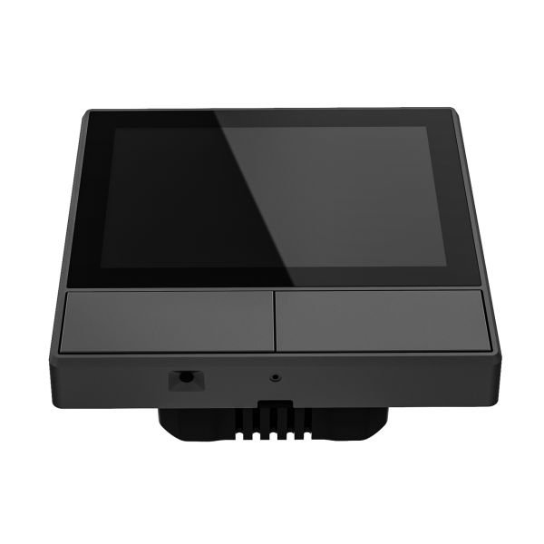 Sonoff NSPanel 2 gombos WiFi-s villanykapcsoló, érintőkijelzővel, termosztát funkcióval, szürke