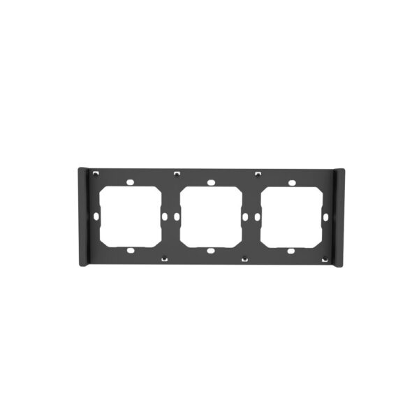 SON-ALK-SM80-3-1699897061890 Antracit szürke hármas sorolókeret Sonoff M5-80, M5-80 Matter (SwitchMan) kapcsolókhoz