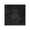 Sonoff TX T3EU2C WiFi+RF, érintős 2 gombos csillárkapcsoló (fekete)