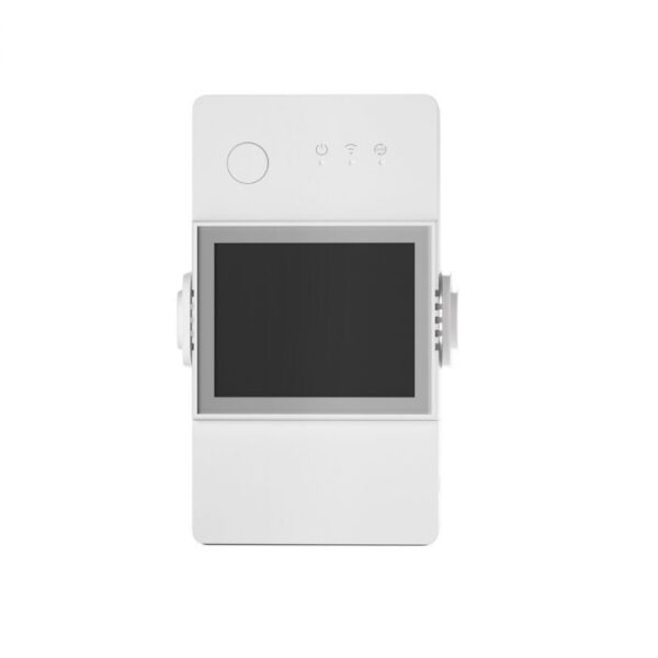 Sonoff TH20 Elite (R3) WiFi-s relémodul, kijelzővel, hőmérő bemenettel (20A) (THR320D)