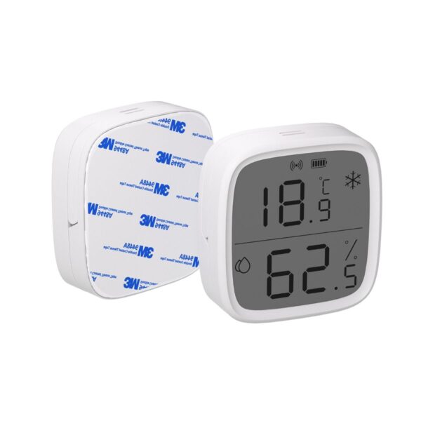 Sonoff SNZB-02D vezetéknélküli Zigbee hőmérő és páratartalom érzékelő LCD kijelzővel