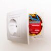Shelly 1PM Gen4 egy áramkörös Wi-Fi + Bluetooth / Zigbee 3.0  multi-protokoll okosrelé, Matter kompatibilis, áramfogyasztás-méréssel (16A)