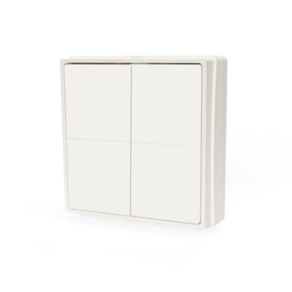 Shelly BLU Wall Switch 4 - fali nyomógomb, keret nélküli verzió