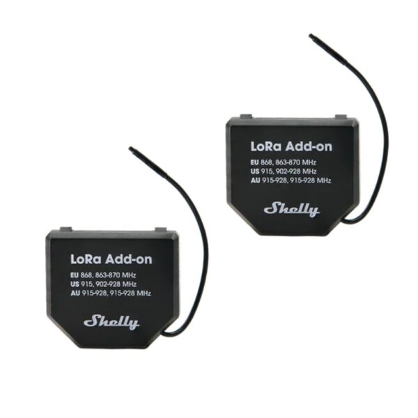 Shelly LoRa Add-on nagy hatótávolságú kommunikációs bővítőmodul (2 db)