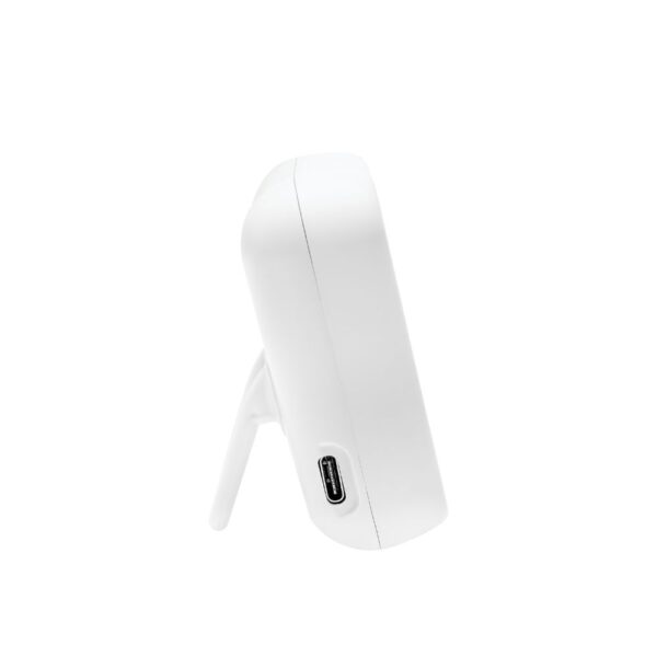 Shelly PLUS H&T GEN3 WiFi + Bluetooth páratartalom és hőmérséklet szenzor, e-papír kijelzővel (fehér)