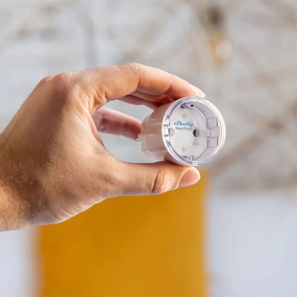 Shelly Wave Plug S, fogyasztásmérős okoskonnektor, Z-Wave