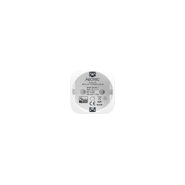 Aeotec Smart Switch 7 – okos dugalj fogyasztásmérővel – Z-Wave (ZW175-C16)