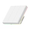 Sonoff TX Ultimate T5-2C WiFi + eWeLink-Remote, érintős 2 gombos csillárkapcsoló (fehér)