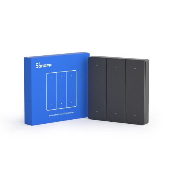 Sonoff R5 vezetéknélküli jelenet-kapcsoló, 6 gombos (eWeLink-Remote), szürke