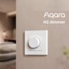 Aqara H2 Dimmer fényerőszabályzós Zigbee + Thread okos villanykapcsoló, szürke