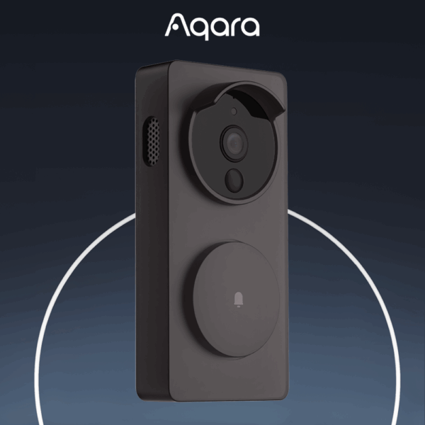 AQARA kültéri vízálló tok G4 okos videó kaputelefonhoz, fekete