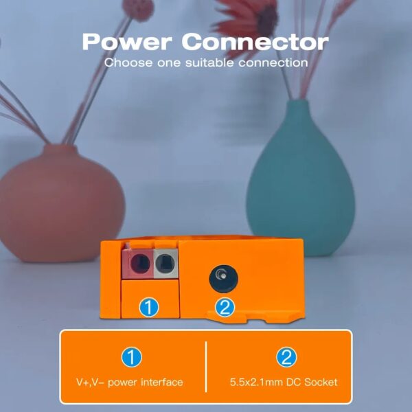 Gledopto GL-C-016WL-D Wi-Fi-s RGBIC LED vezérlés, 5V-24V DC, WLED firmware-rel, mikrofonnal, egyedi DIY firmware támogatással