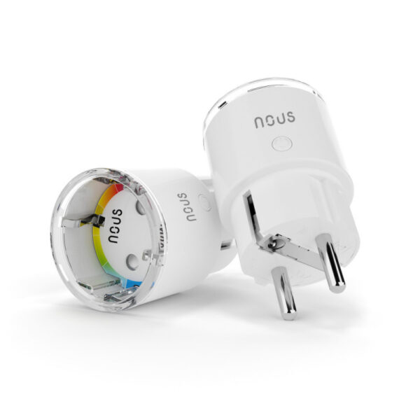 Nous A1T WiFi-s okoskonnektor, fogyasztásméréssel (16A/3680W), Tasmota firmware