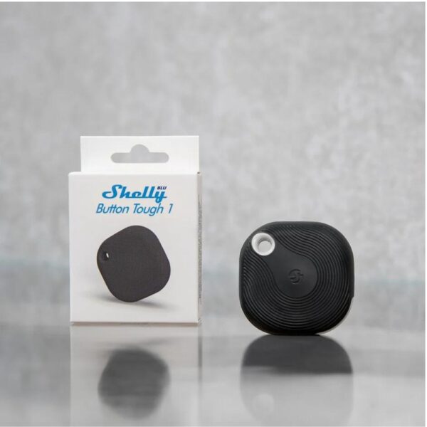 xr:d:DAFrgd0Ik0I:238,j:5249366400996974782,t:24030813 Shelly BLU Button TOUGH 1, kültéri Bluetooth távirányító, fekete színű