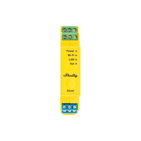 Shelly Pro RGBWW PM okos Wi-Fi + Ethernet RGBWW LED vezérlő, DIN-sínre