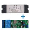 SmartWise 85V-250V AC két áramkörös, Wi-Fi+Bluetooth NO/NC okosrelé