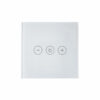 SmartWise Dimmer WiFi-s, fényerőszabályzós, érintős okos villanykapcsoló, fehér