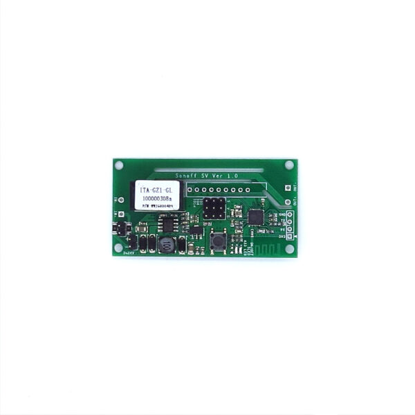 sonoff_sv Sonoff SV (Safe Voltage) 5V-24V-os, WiFi-s relémodul