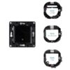 Shelly Wall Switch fali villanykapcsoló, 1 gombos fekete