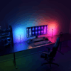 Yeelight Beam RGBIC light bar - okos Wi-Fi-s asztali gamer LED világítás szett (2 db light bar), Matter kompatibilis (YLFWD-0021)