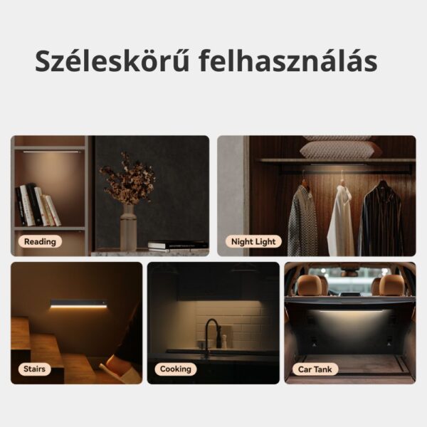 Yeelight A50 ultravékony, akkumulátoros mozgás-érzékelős szekrénylámpa (50cm) (YLYYD-0015)